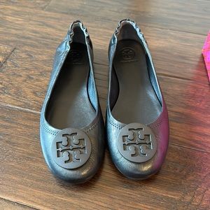 Black Tory Burch Flats